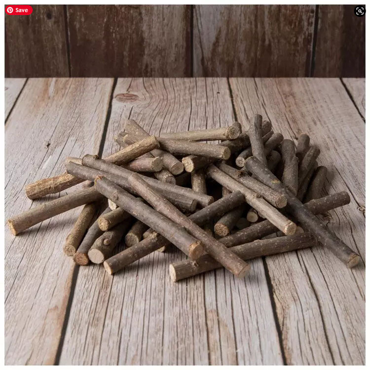 HL Christmas Craft Supply  - Rustic Woodland Small Wood Sticks 50pc