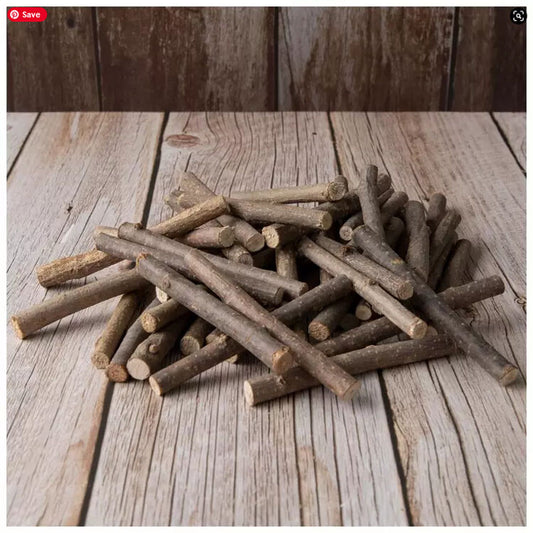 HL Christmas Craft Supply  - Rustic Woodland Small Wood Sticks 50pc