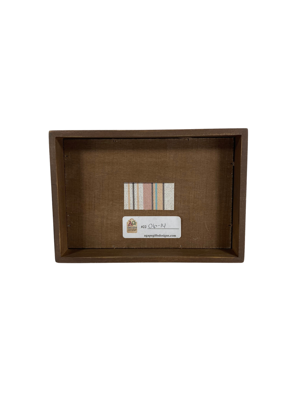 AGD Fall Decor - Pray Big Inset Box Sign