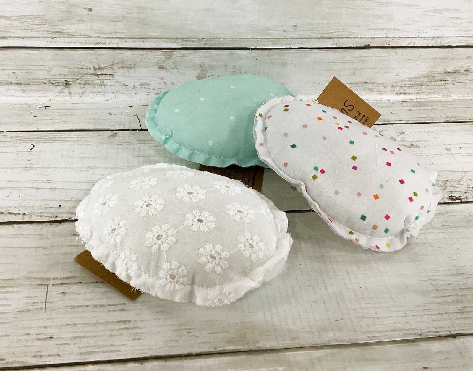 CP Easter Decor - Fabric Stuffed Egg Bowl Fillers 3pc Set