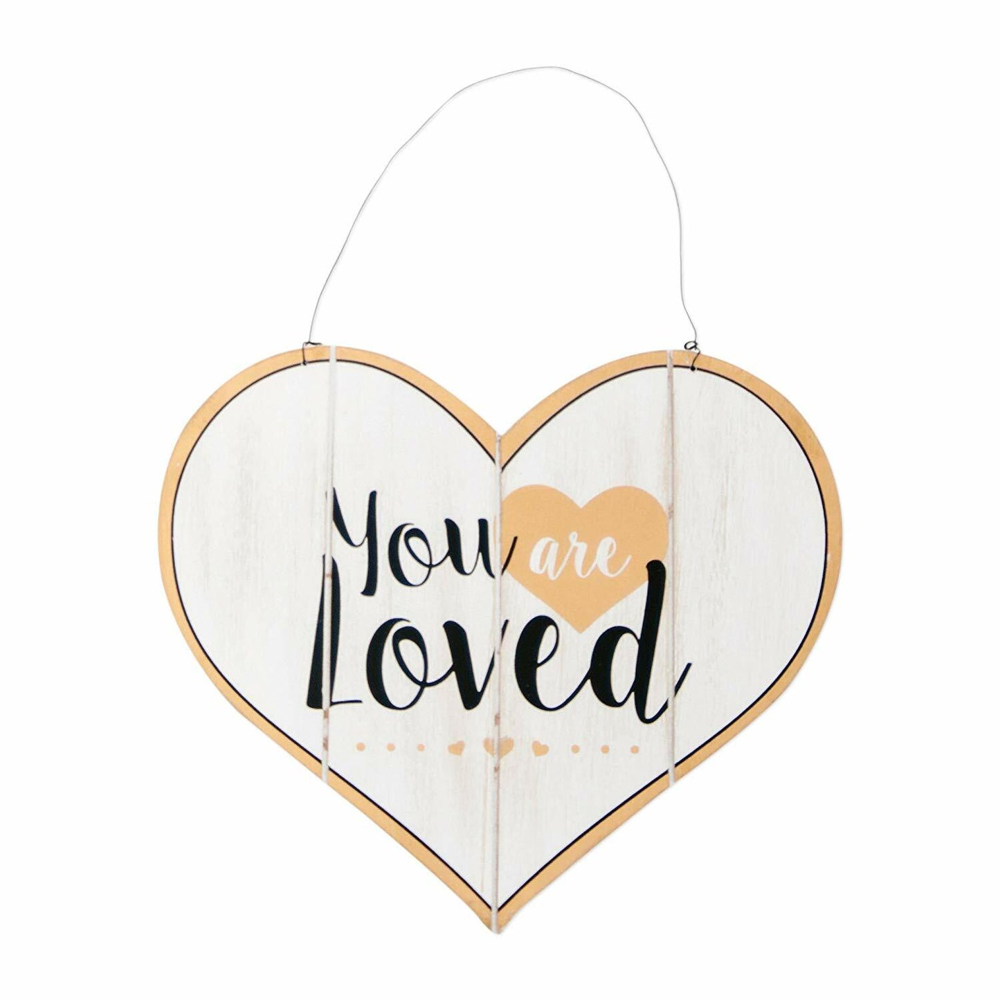 Adams Valentines Decor - You are Loved Heart Sign