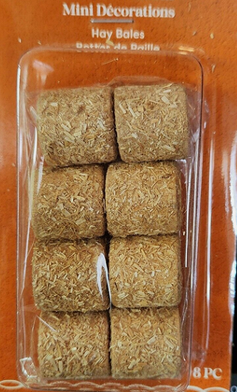 Michaels Craft Supply - Tiny Miniatures Fairy Garden Straw Bales of Hay