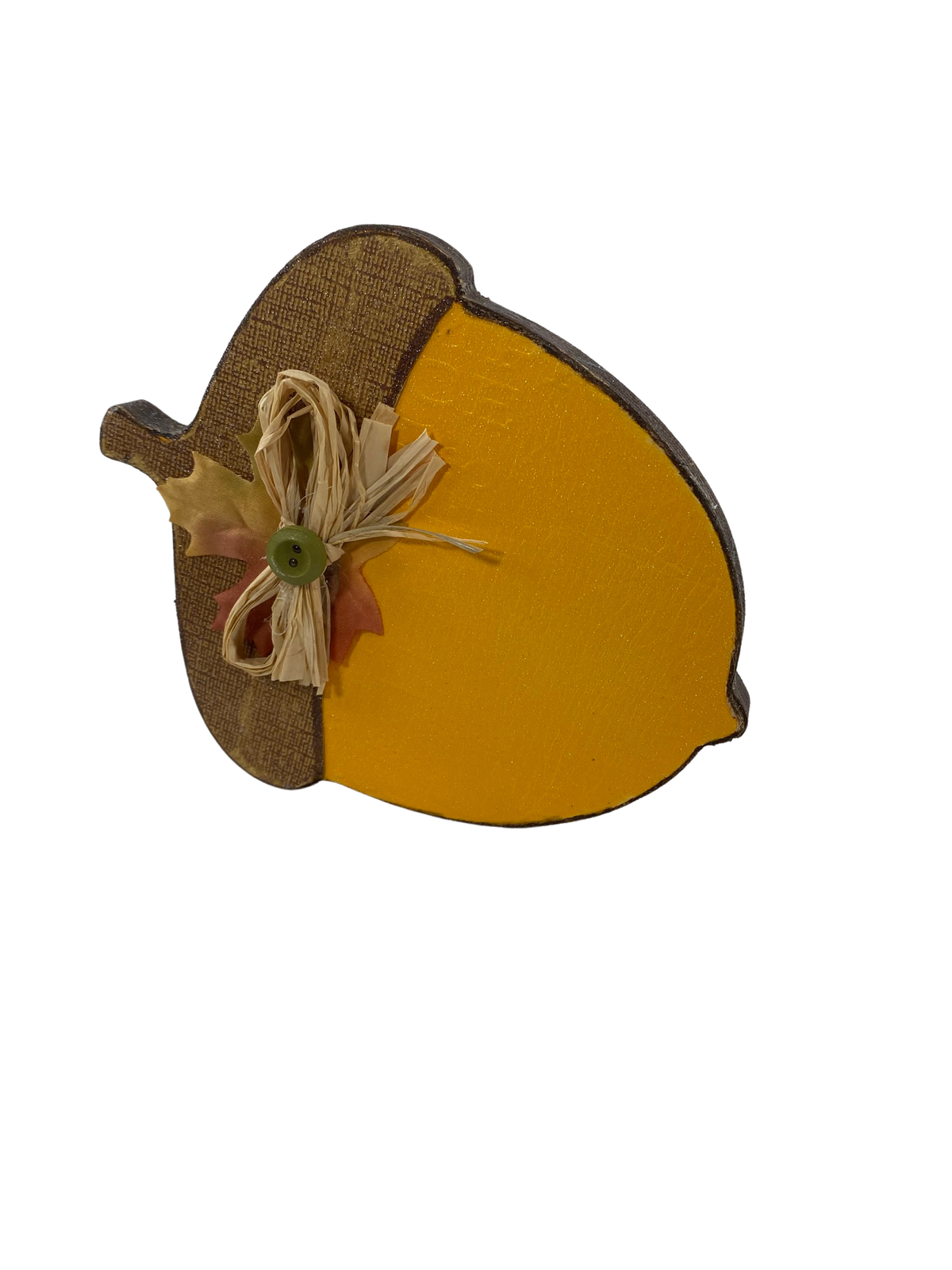 AGD Fall Decor - Snarky Autumn Sayings Reversible Chunky Acorn Sitters 3pc Set