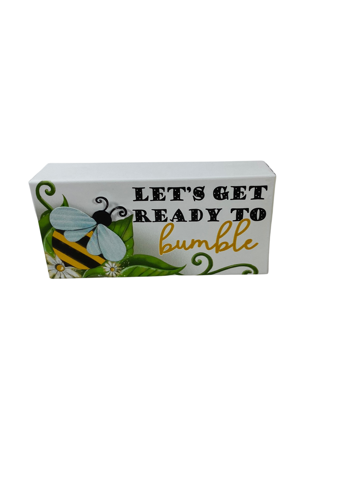 AGD Summer Decor - Metal Tealight Bee and Ready To Bumble Sign