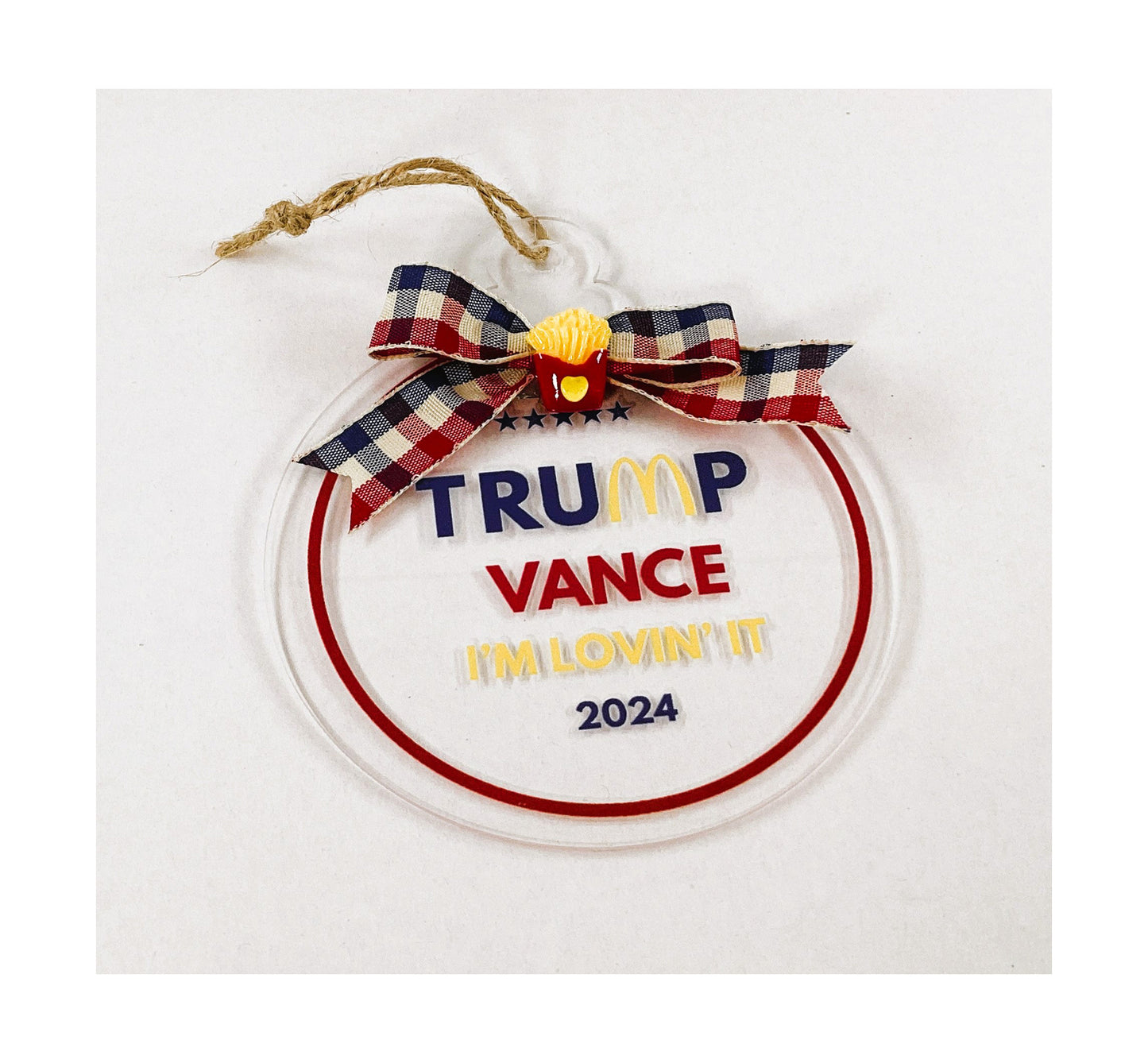 AGD Christmas Decor - Trump Fan Cookie Cutter & Ornament