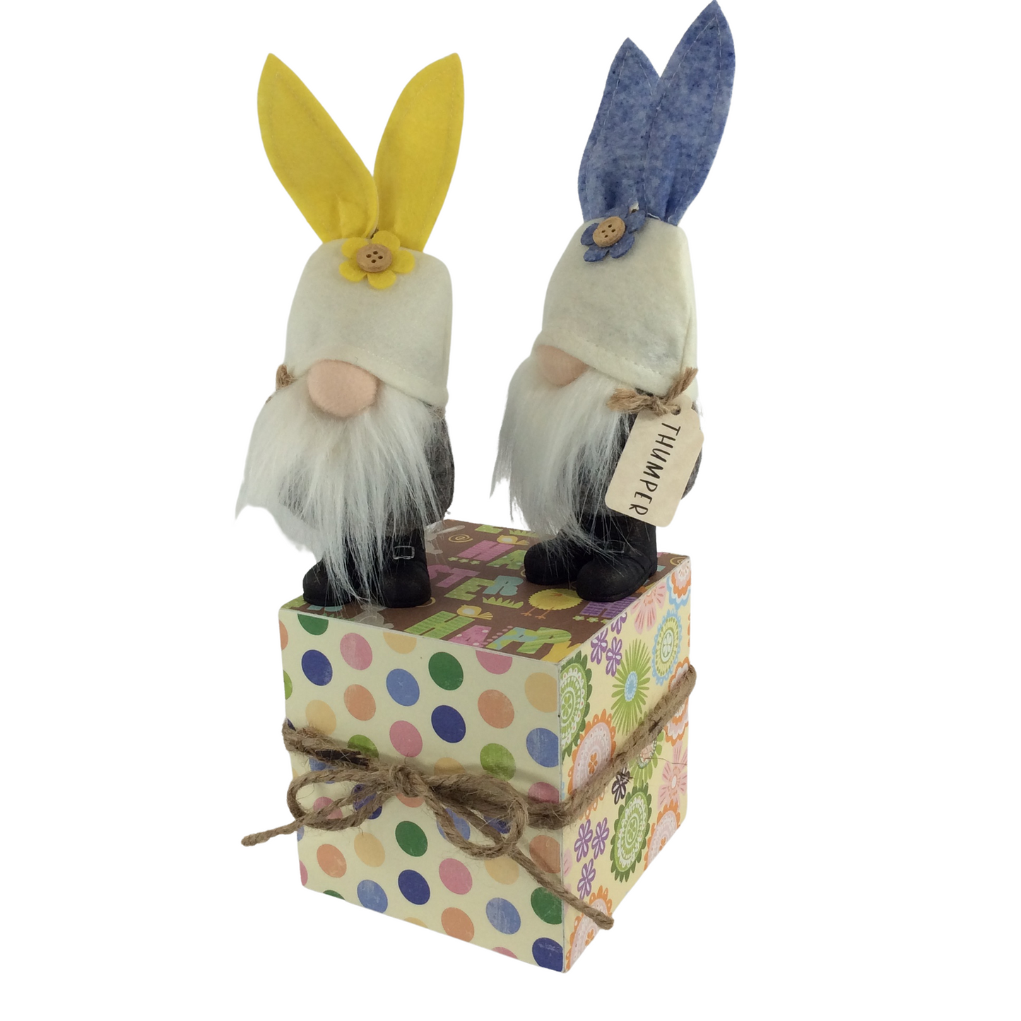 AGD Easter Decor - Spring Bunny Rabbit Ear Gnomes