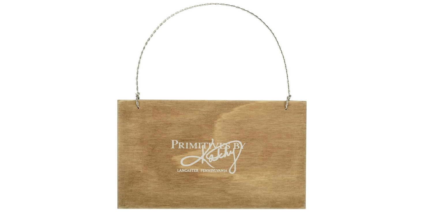 PBK Summer Decor - Sandy Toes Beach Debossed Small Sign Ornament