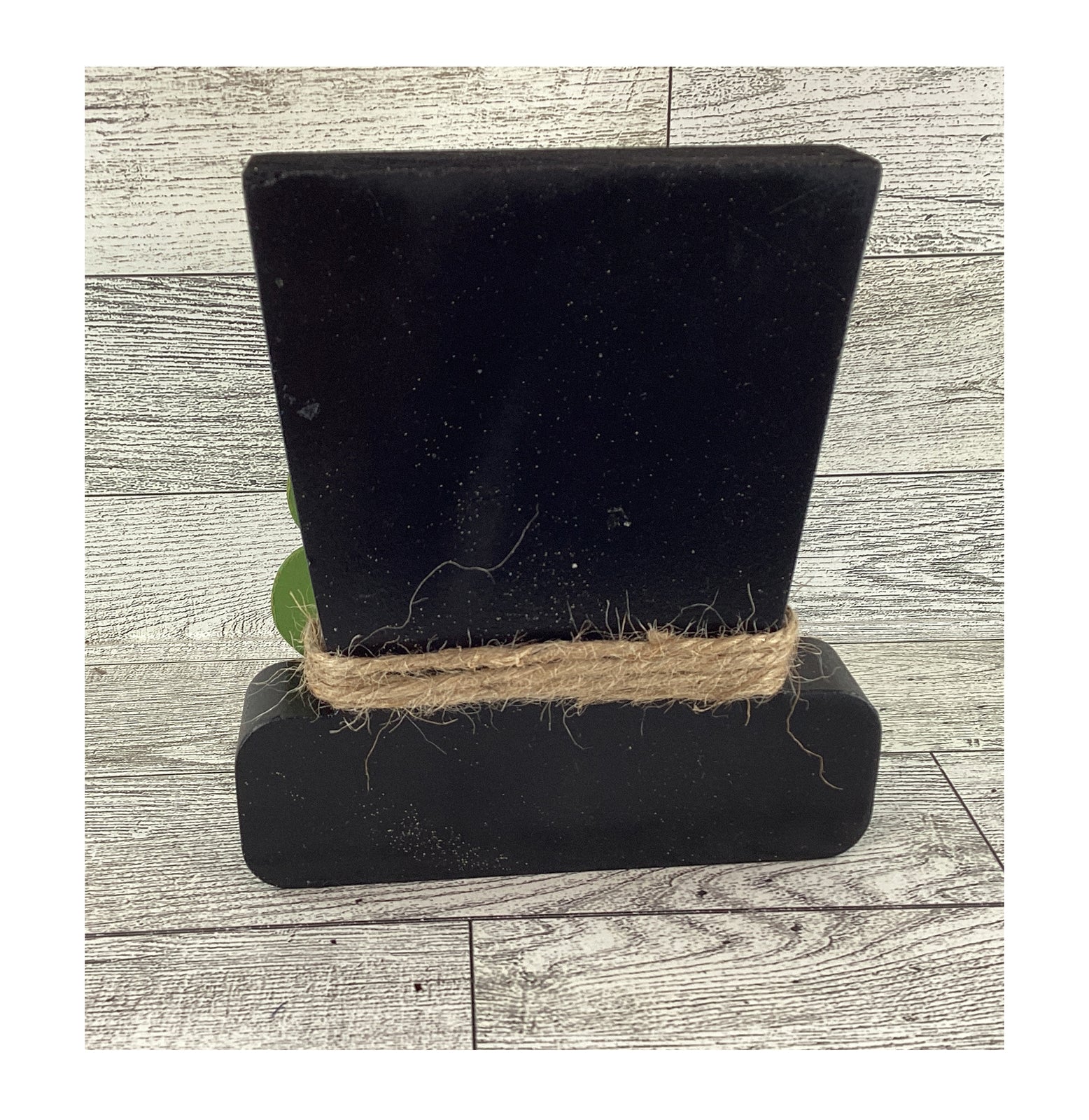 AGD Saint Patrick Decor - Chunky Wood Leprechaun Tophat Sitter