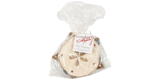 PBK Christmas Decor - Seas Shells Oceans Beach Theme Ornaments 3pc