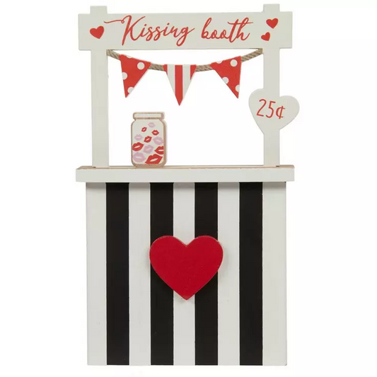 HL Valentines Decor - Kissing Booth Mini Tabletop Tier