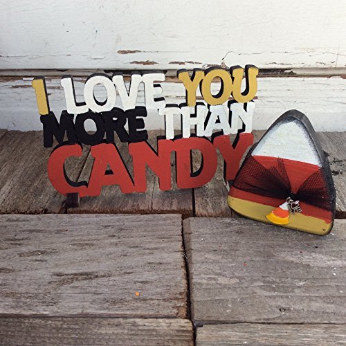 AGD Halloween Decor - Love You More Than Candy Corn Decor