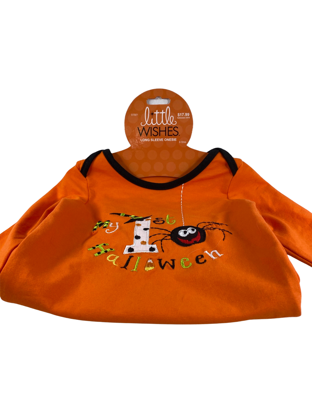 HL Halloween Costume - My 1st Halloween Baby “one piece” 6 to 12months