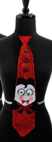 RAZ Imports Halloween Costume - Vampire Dracula Red Neck Tie #H3612563