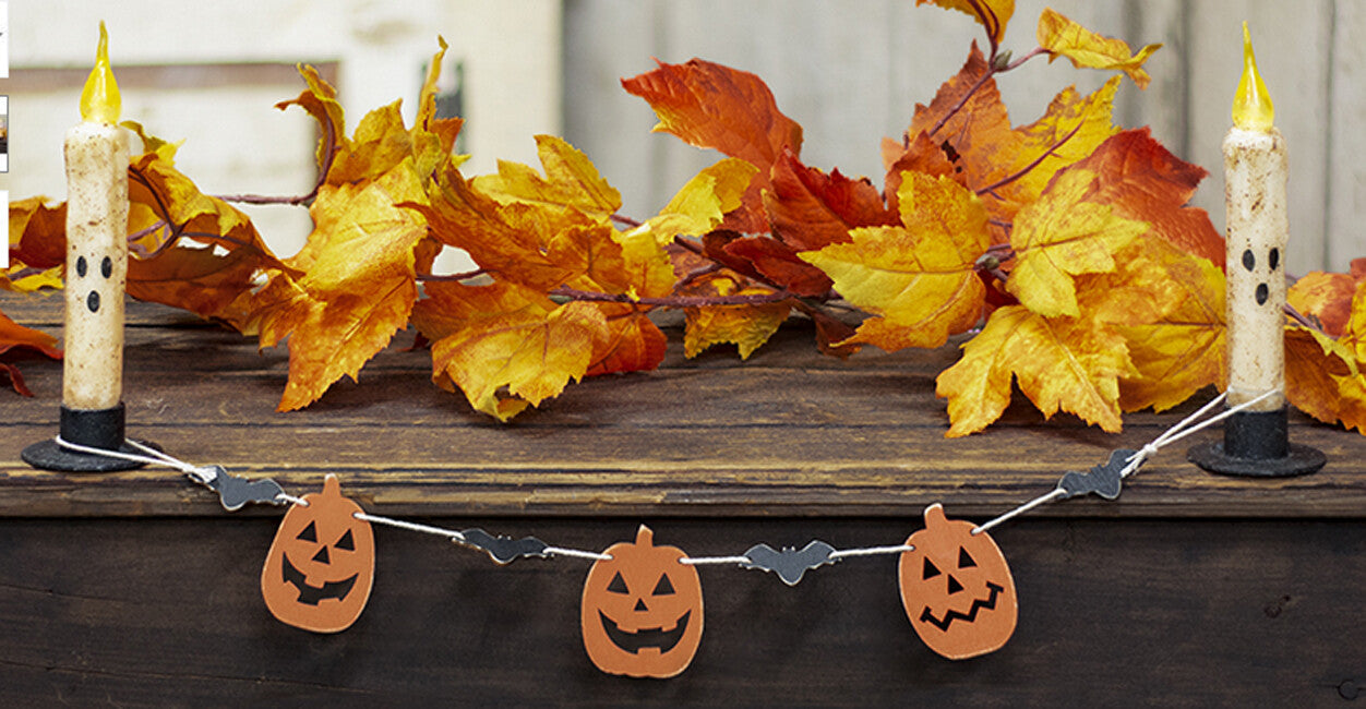 CWI Home Decor - Latte Coffee Tier Tray Mini Small Banner Garland Cli