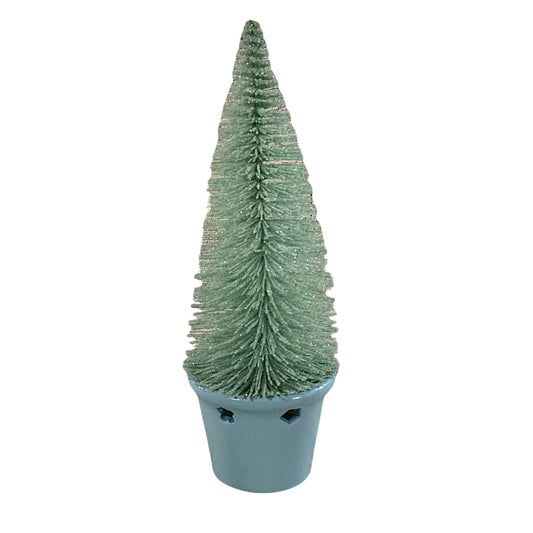 AGD Easter Decor -  Blue Pastel Spring Sisal Bottlebrush Tree