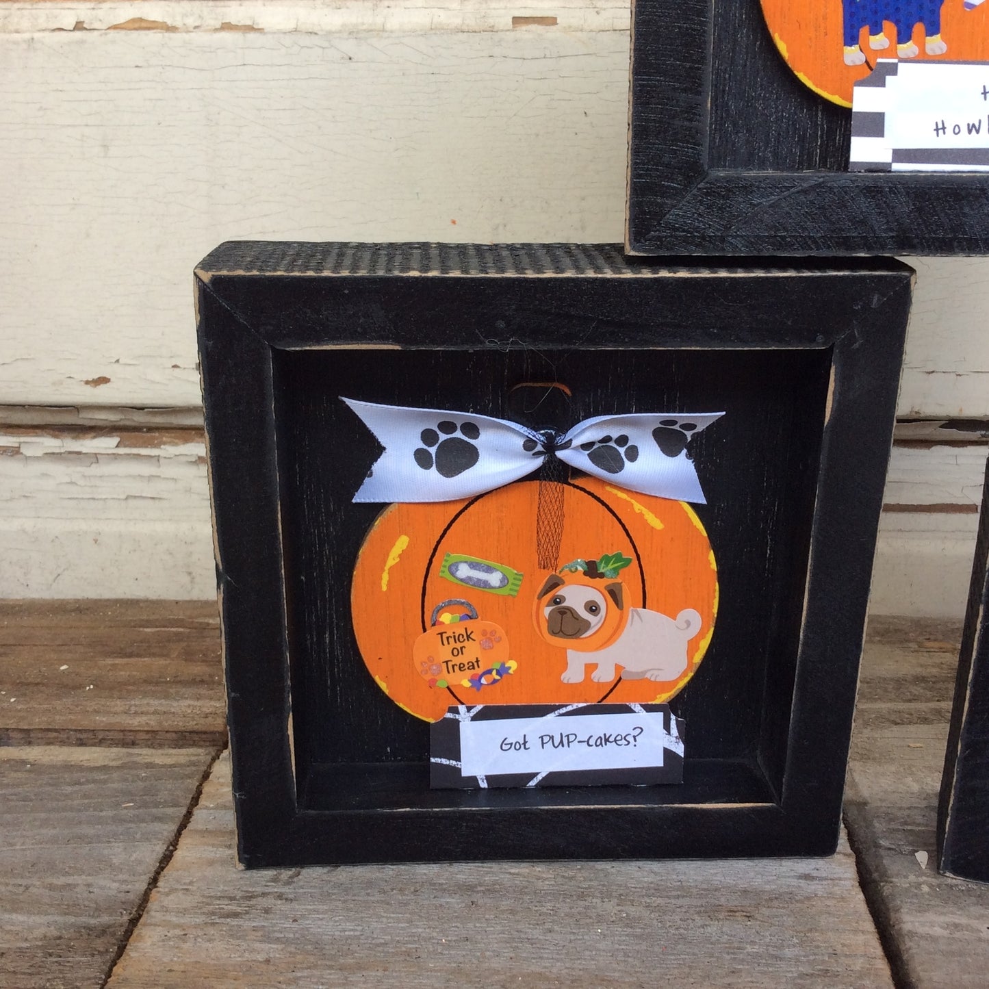 AGD Halloween Decor - Puppy Dog Costumes Box Signs 2pc.