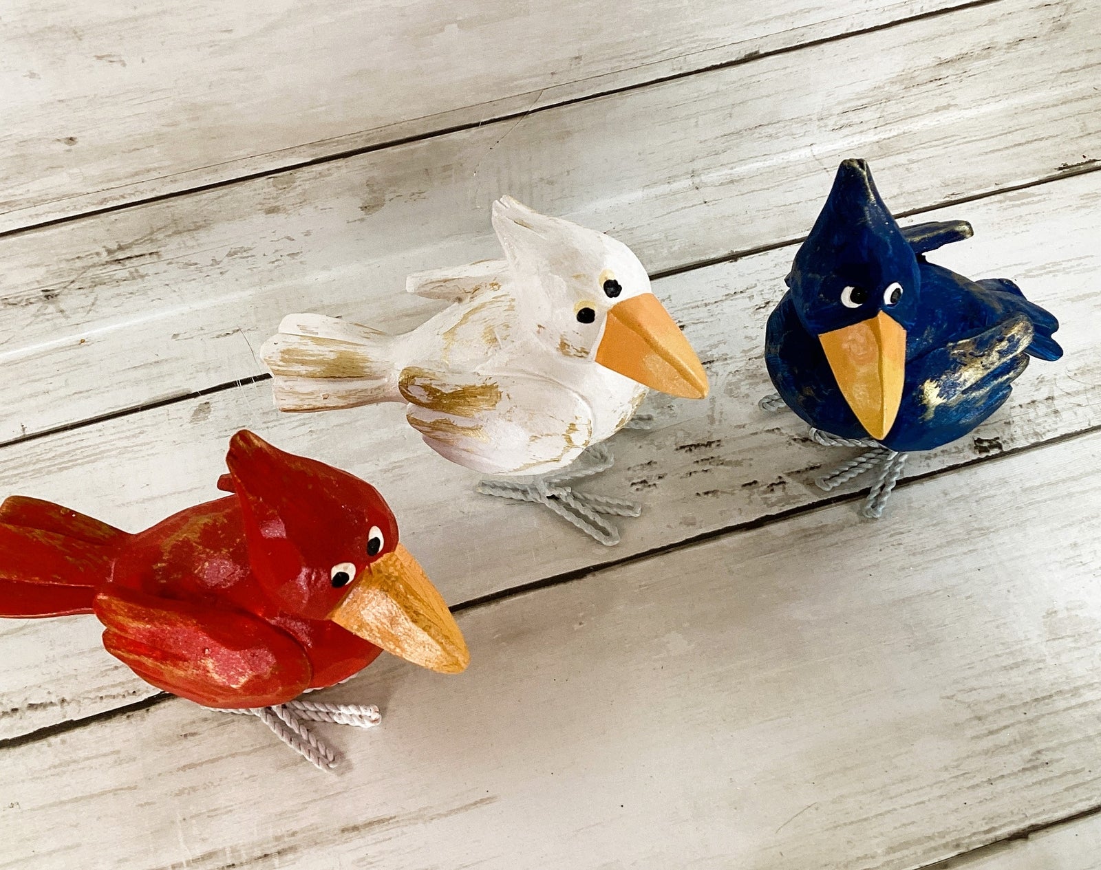 AGD Patriotic Decor - Red White Blue July 4th Judgemental Crows