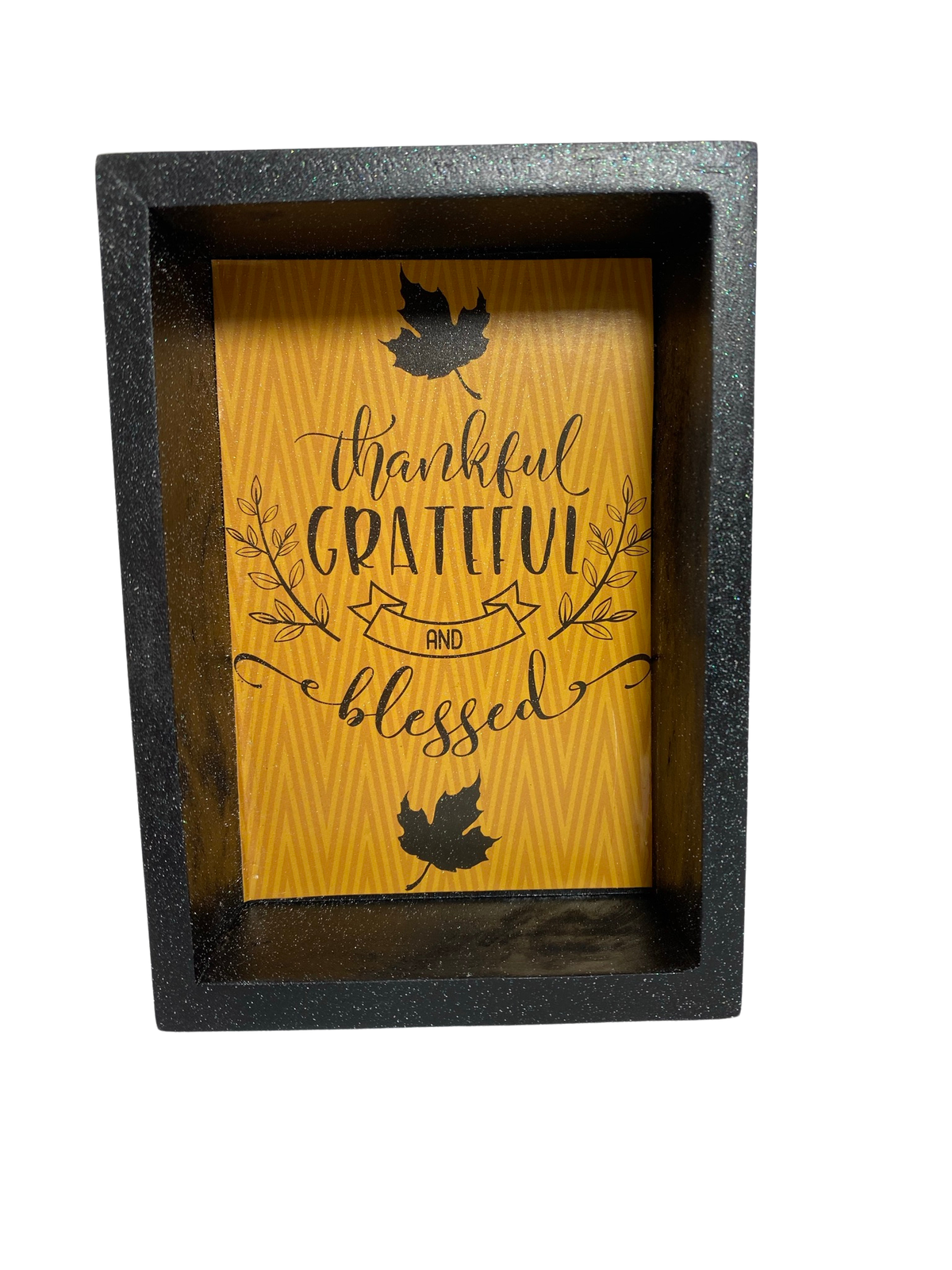AGD Fall Decor - Always Thankful Happy Thanksgiving Reversible Box Signs 2pc