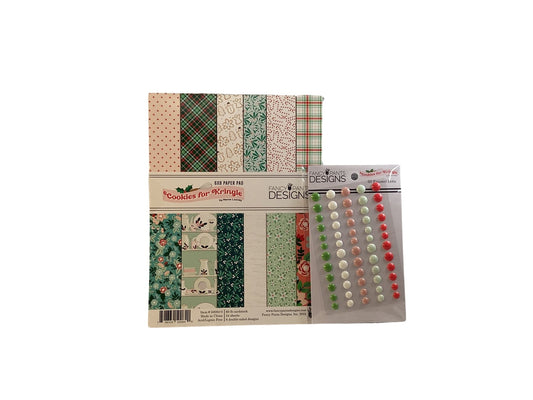 FP Chrismtas Craft Supply - Fancy Pants Designs Scrapbook Bundle