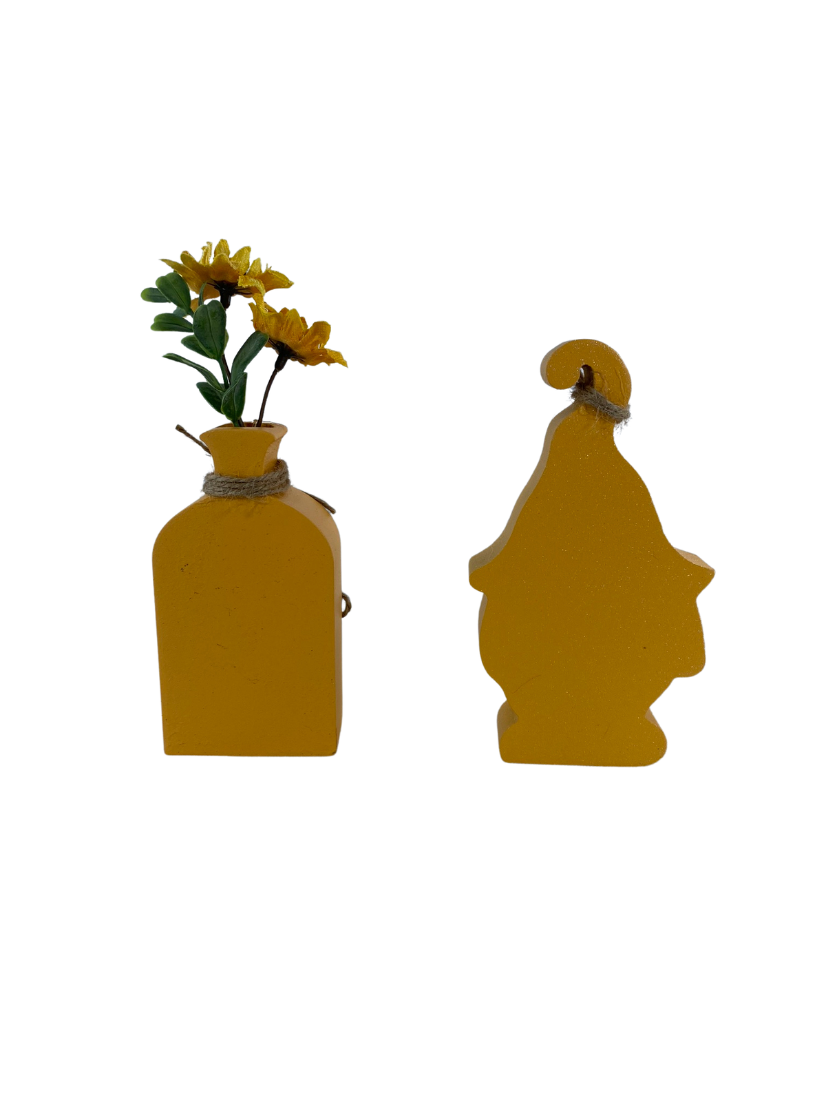 AGD Summer Decor - Sunkissed Blessed Sunflower Gnome 2pc Sitter