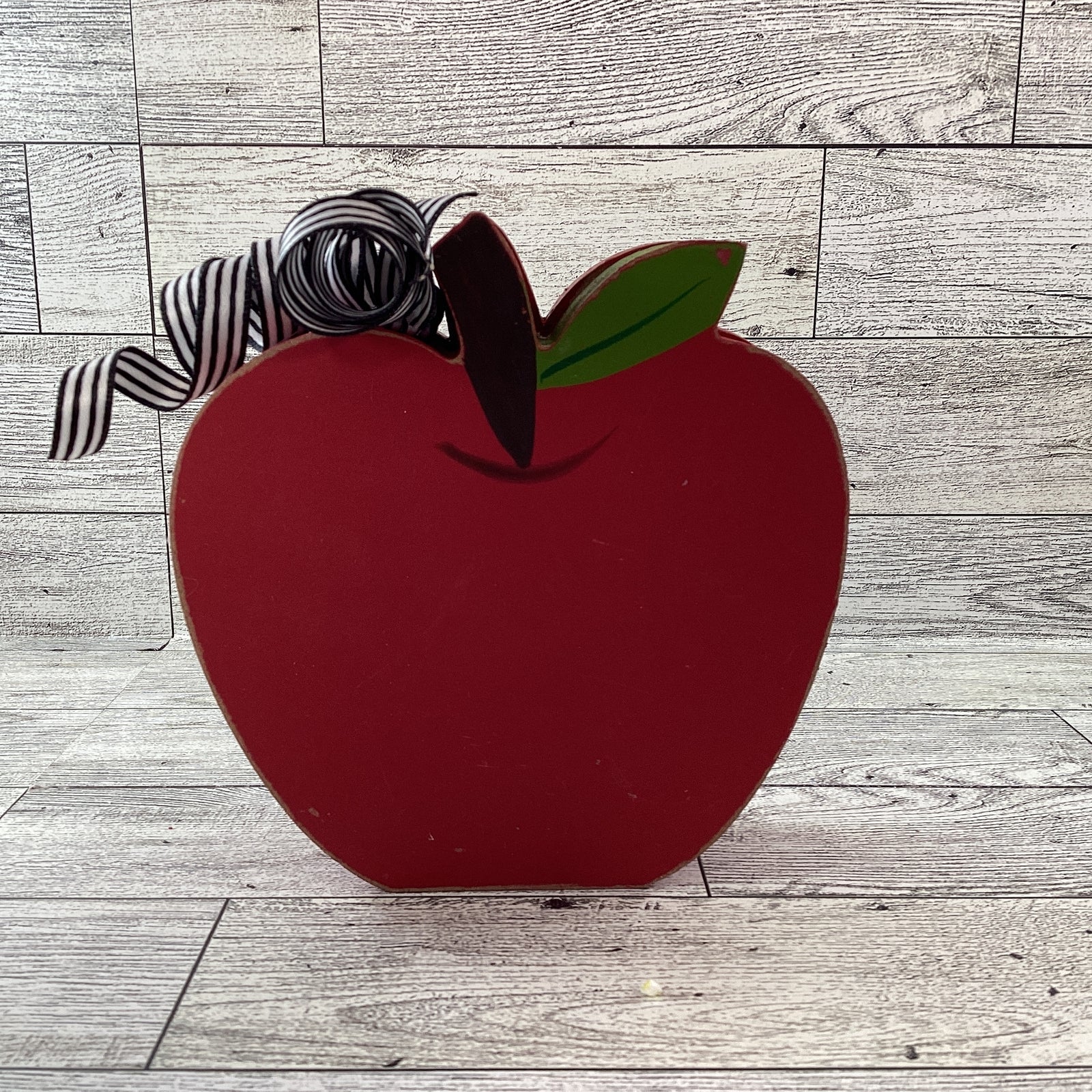 AGD Fall Decor - Teacher I Love School Chunky Wood Shaker Sitter