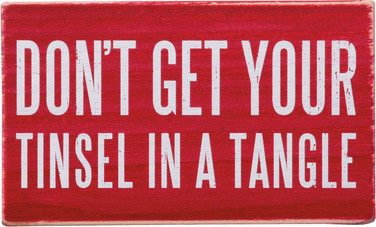 PBK Wood Mounted Rubber Stamp - Snarky Christmas Sayings 4pc Set