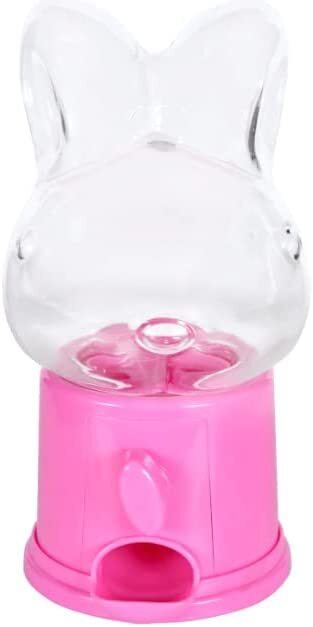 AGD  Easter Craft Supply - Plastic Candy Rabbit Carrot  Dispenser 2pc Set