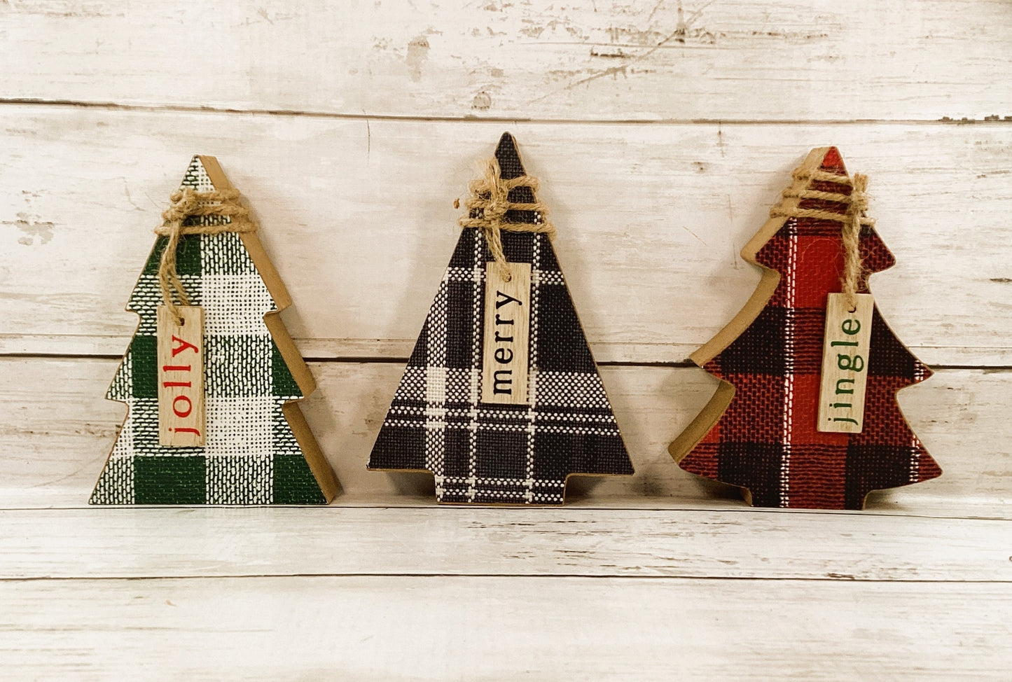 AGD Christmas Decor - Winter Welcome Believe Snowman and Trees 4pc