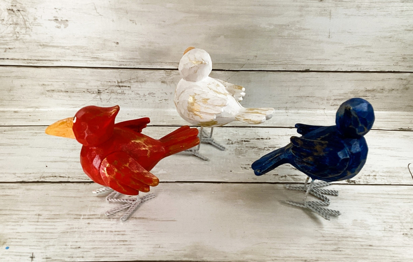 AGD Patriotic Decor - Red White Blue July 4th Judgemental Crows