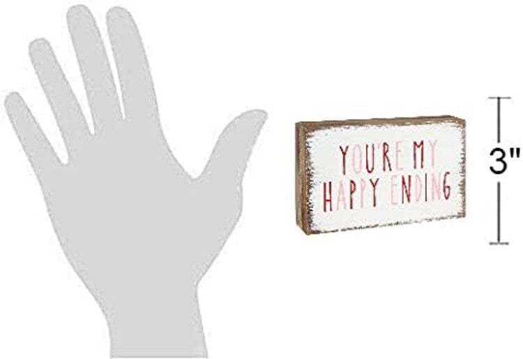 CP Valetines St Patricks Decor - Ending Pinch Reversible Sm block Sign