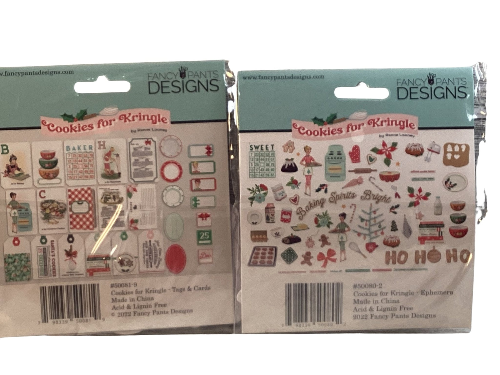 FP Chrismtas Craft Supply - Fancy Pants Designs Scrapbook Bundle