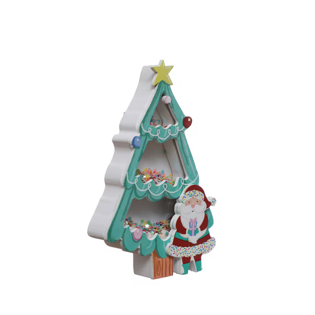 Ashland Christmas Decor - Sprinkle Shop Tree and Santa Shaker