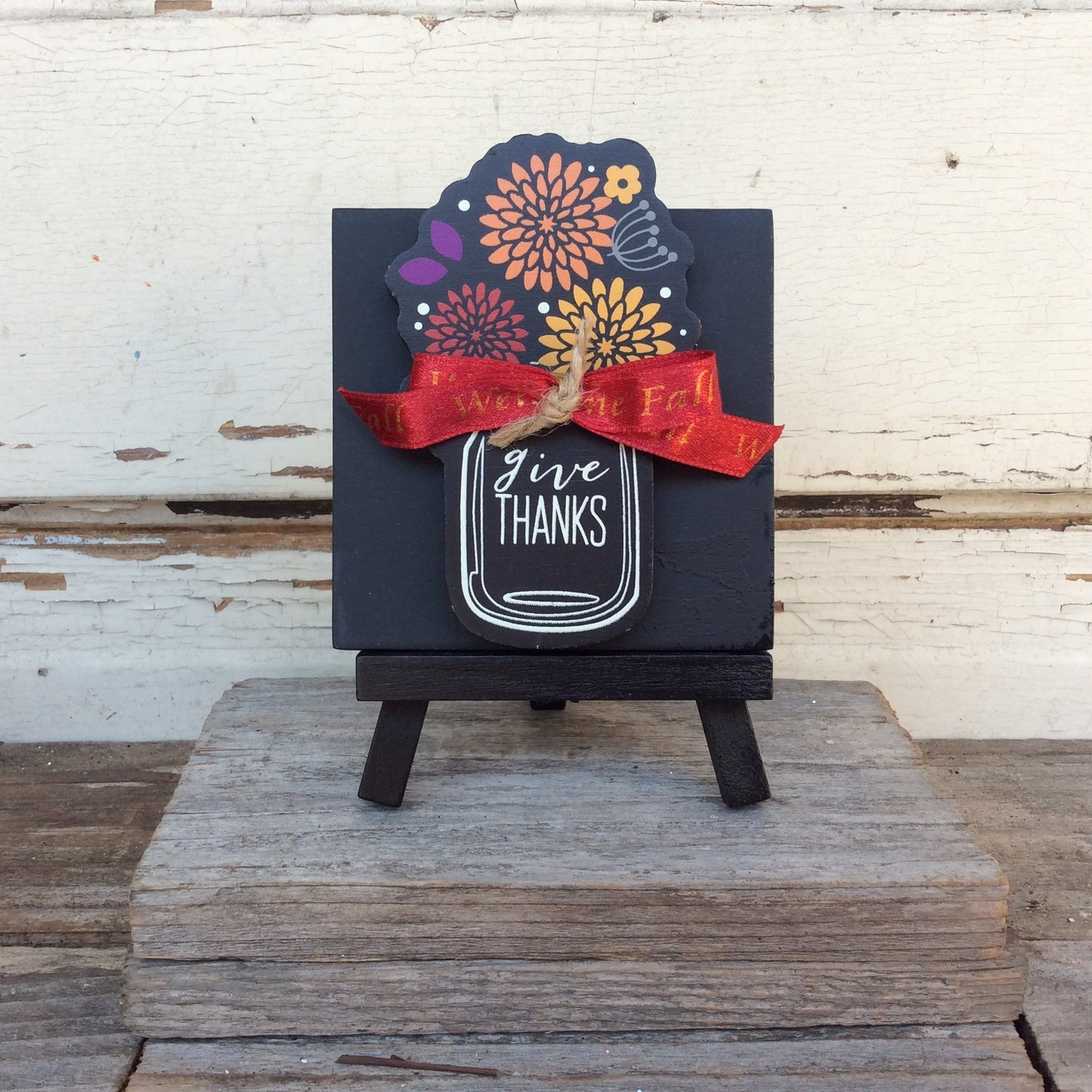 AGD Halloween Decor - Happy Meow-lo-ween! Cat Paws Sign