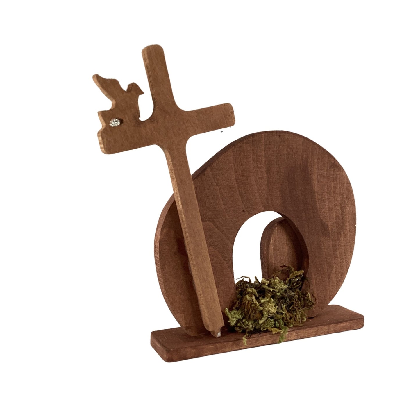 AGD Easter Decor - Jesus Lamb Resurrection Tomb Scene 4pc Set