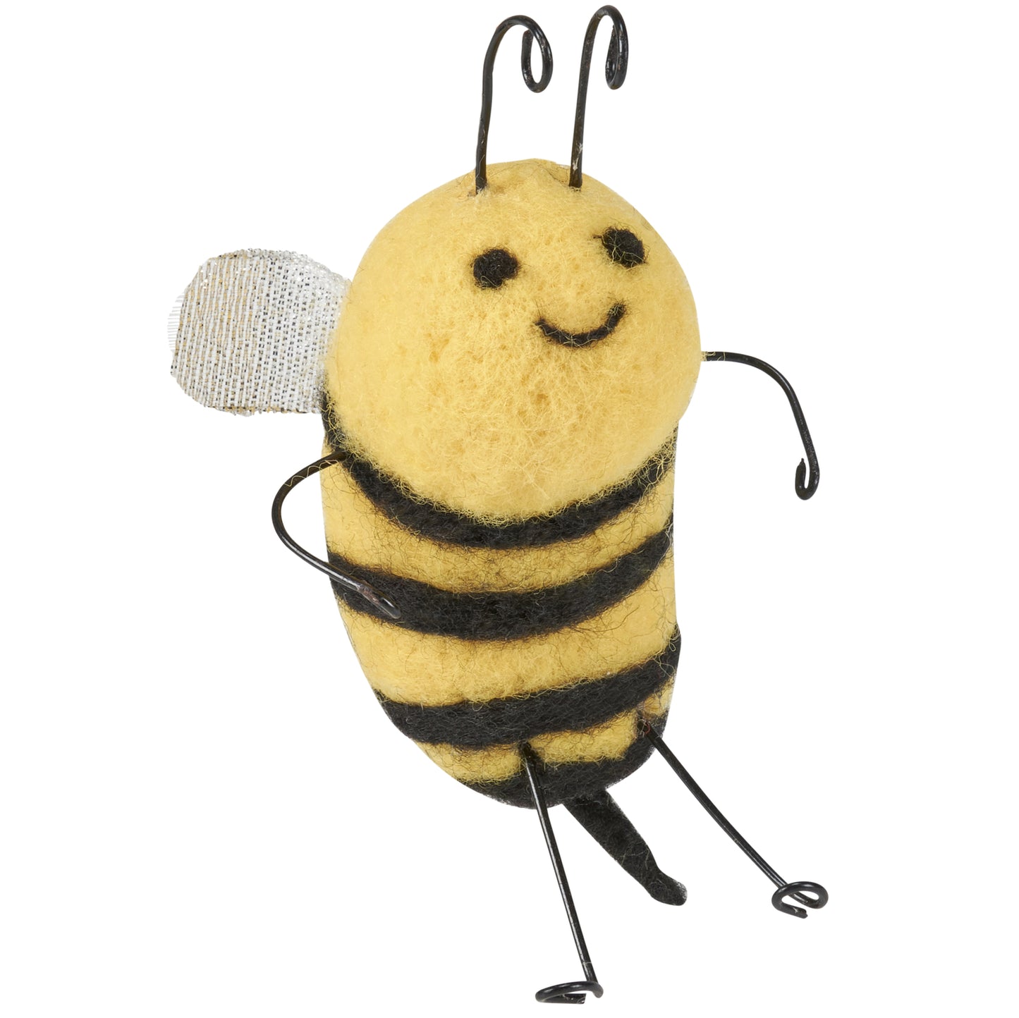 PBK Spring Decor Felt Bubble Bee Critter Ornament