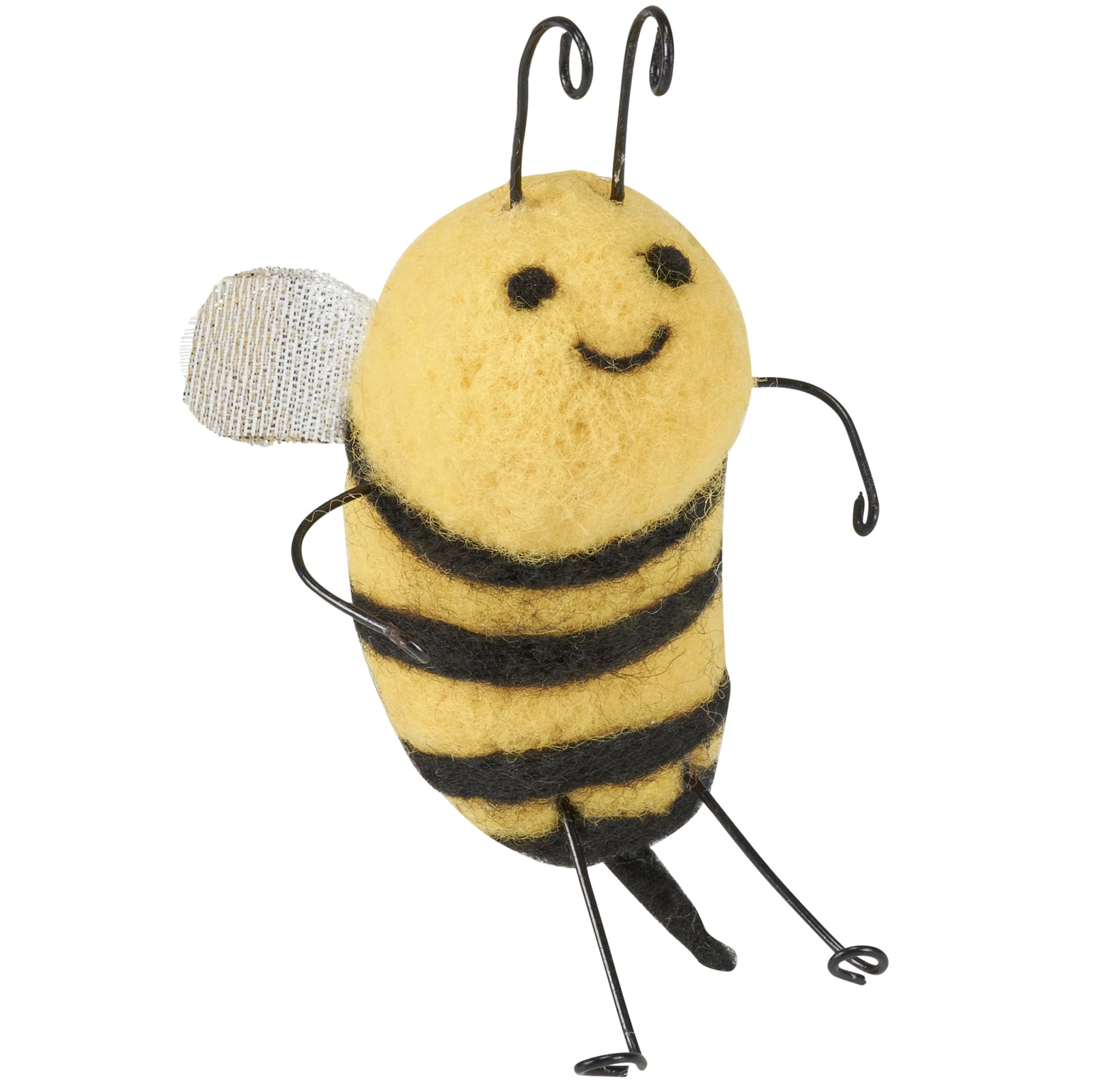 PBK Spring Decor Felt Bubble Bee Critter Ornament
