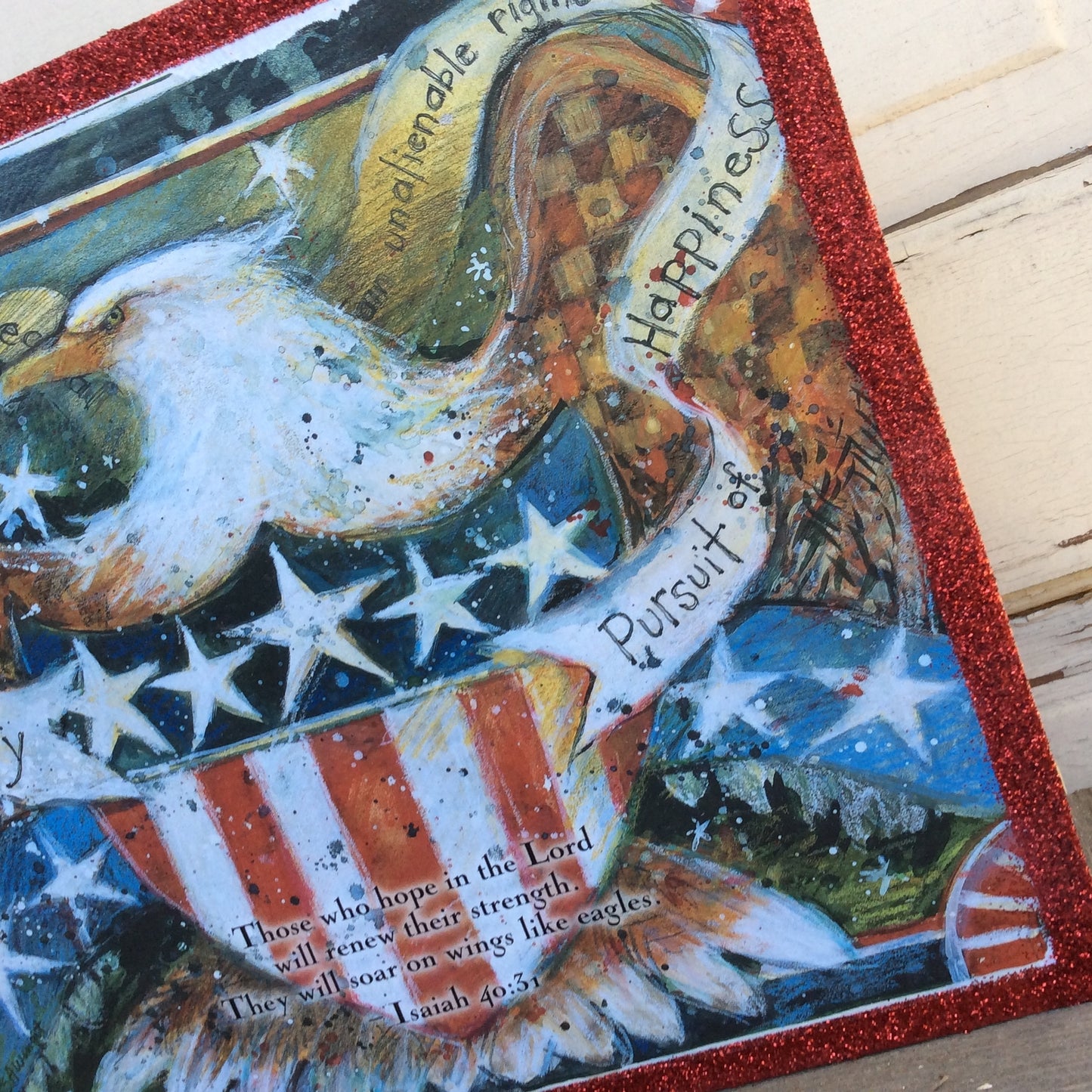 AGD Patriotic Decor - Hope In The Lord Isaiah 40:31