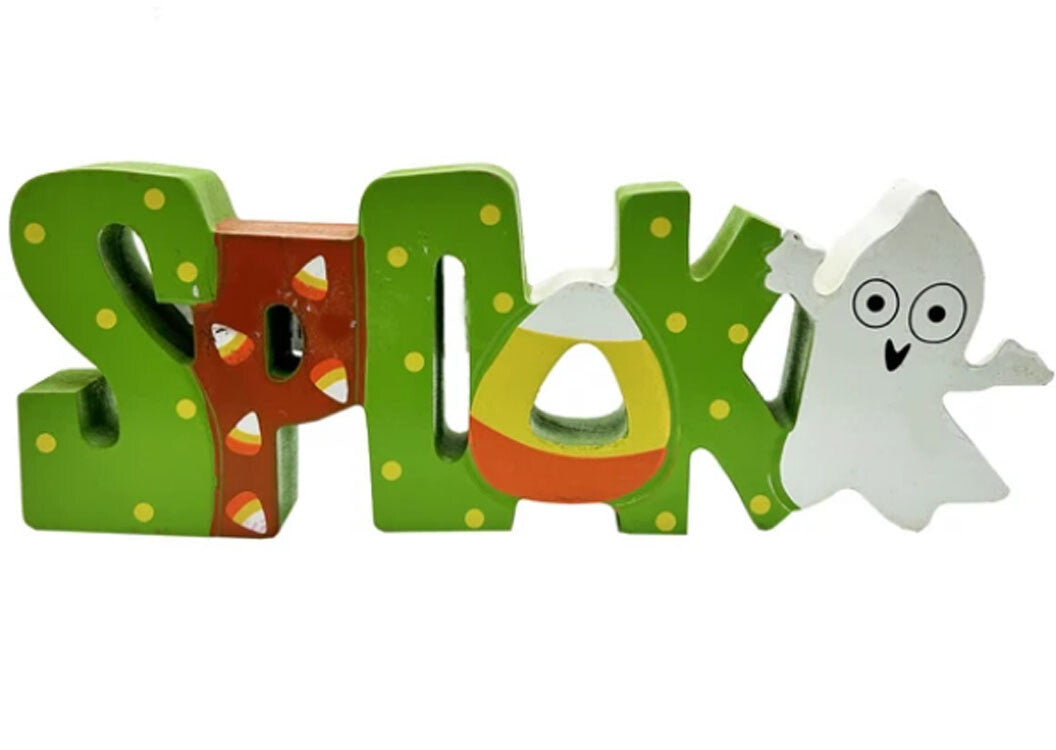 Kole Halloween Decor - Ghost and Candy Corn Tabletop Display