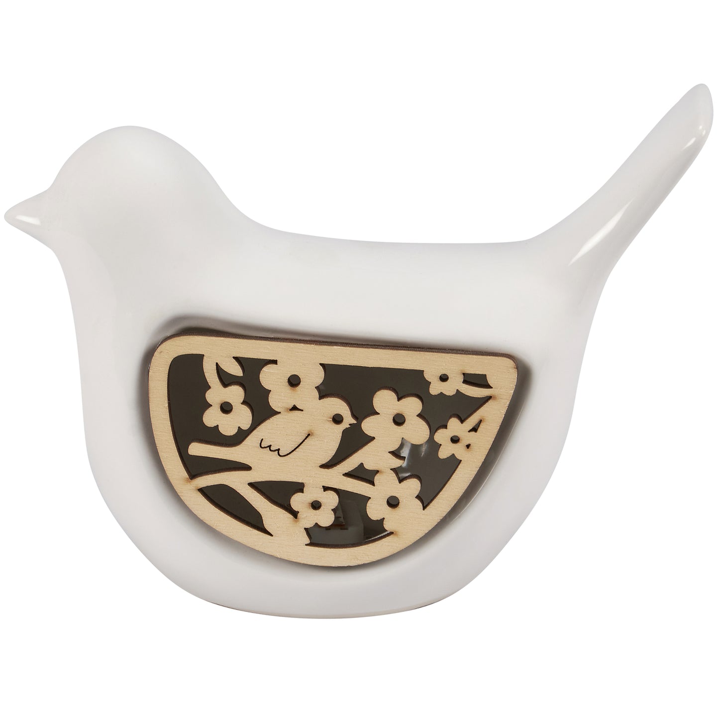 PBK Spring Home Decor - LED Lighted Ceramic Butterfly Figurine