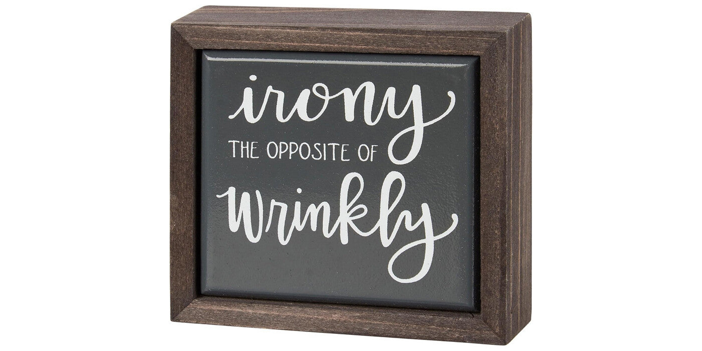 PBK Home Decor - Gray Laundry Room Towel Box Sign 3pc Set