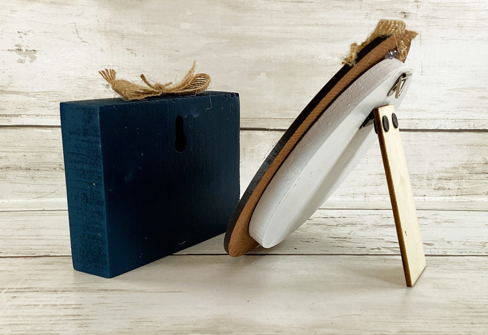 AGD Patriotic Decor - July 4th Theme God's Bless Country Farm Signs 2pc Set