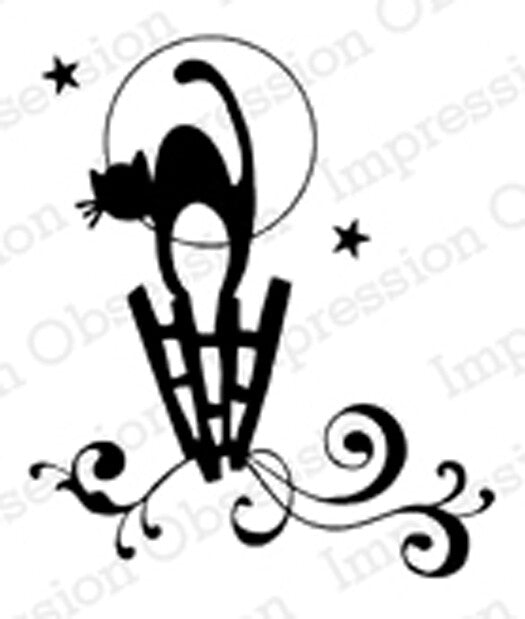 Impression Obsession - Scaredy Cat Halloween Theme 2pc.