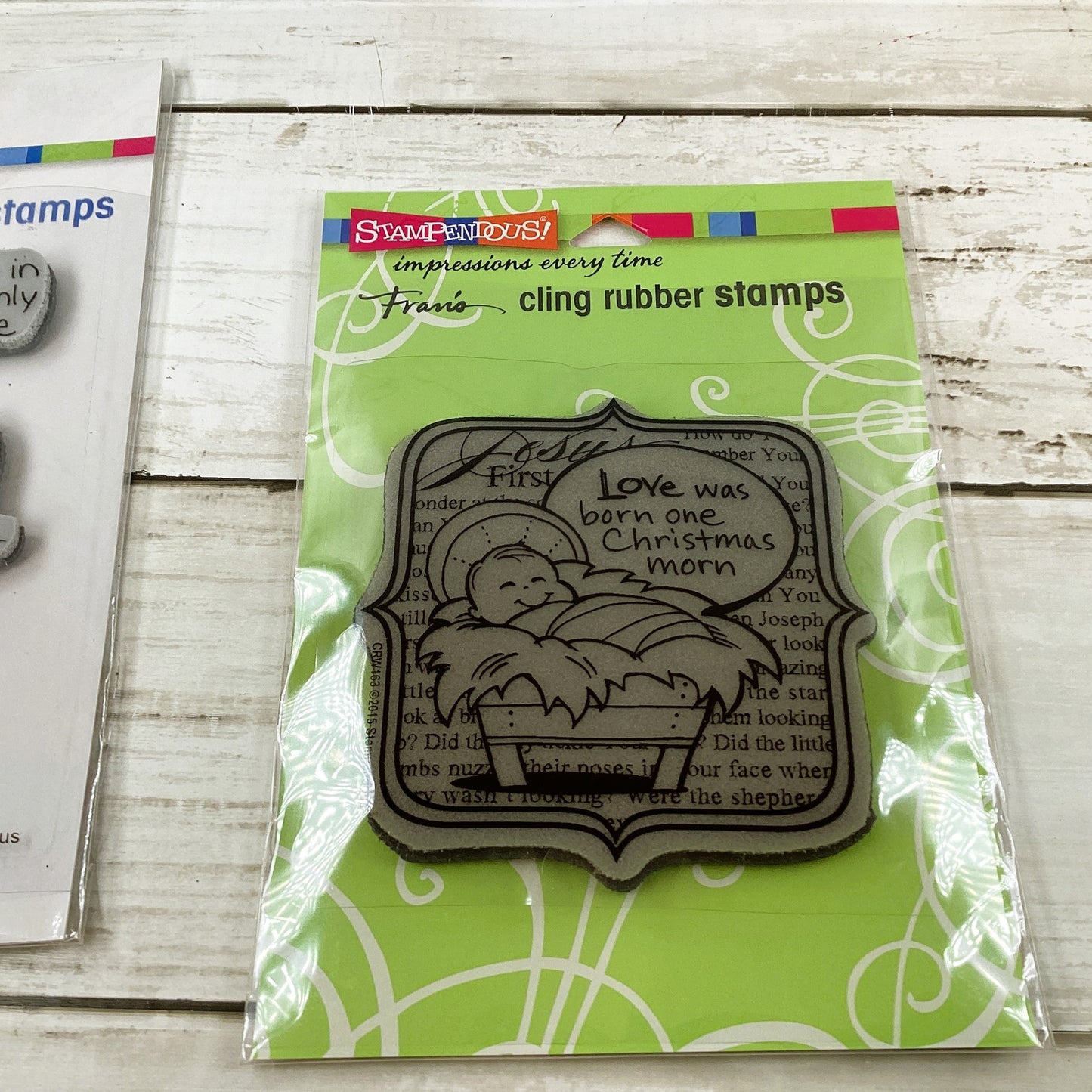 Stampendous Stamp Die Cut - Manger Sheep Baby Jesus