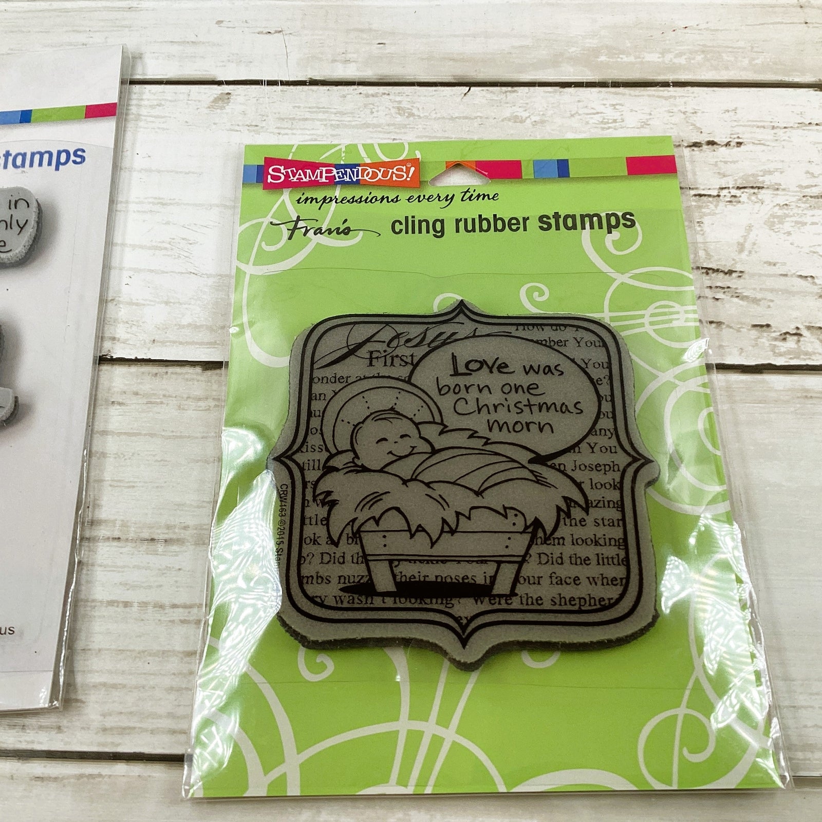 Stampendous Stamp Die Cut - Manger Sheep Baby Jesus