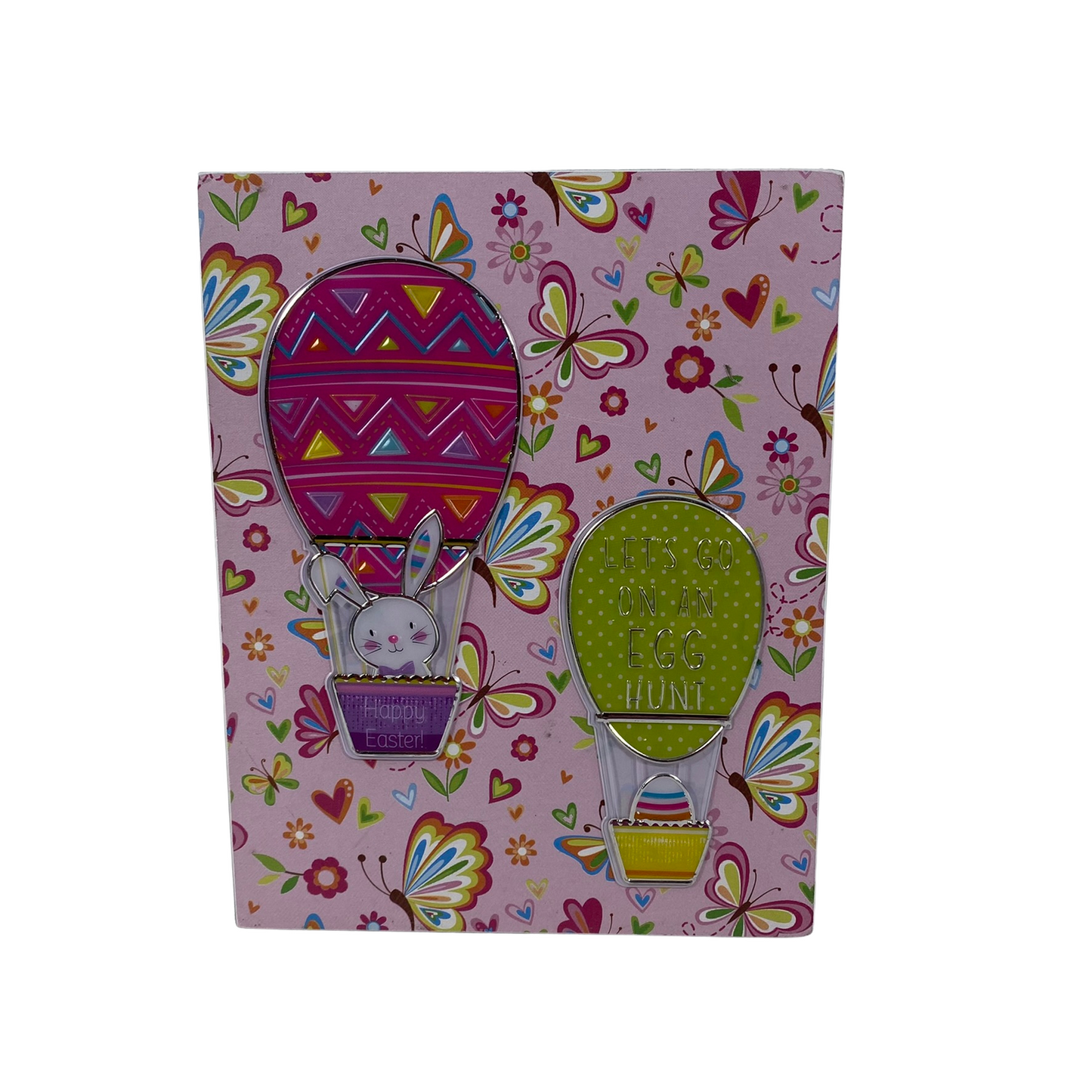 AGD Easter Decor - Peace Love and Jelly Beans Reversible Block Sign