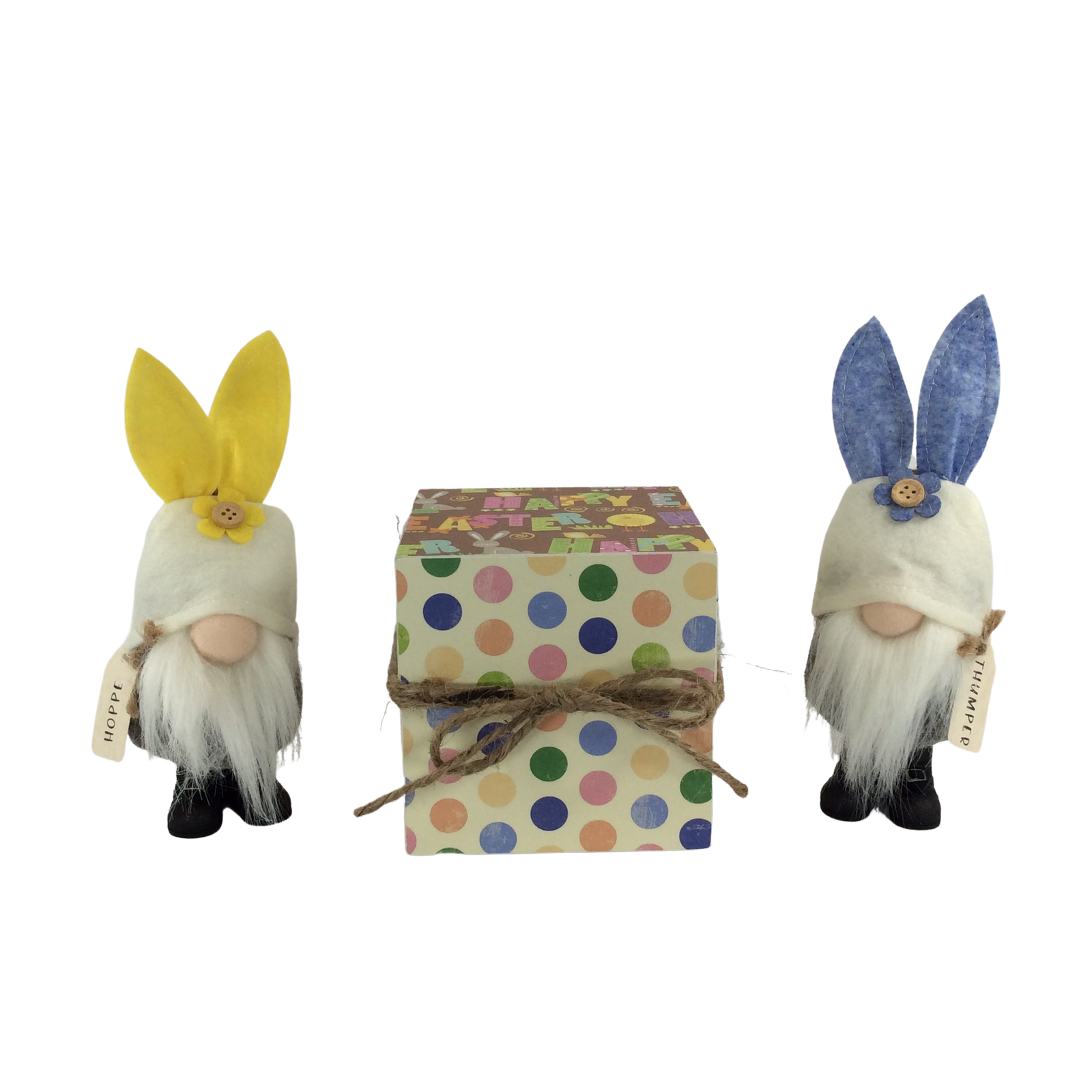 AGD Easter Decor - Spring Bunny Rabbit Ear Gnomes