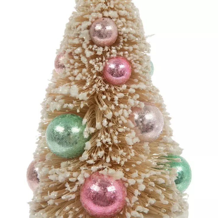 HL Christmas Decor - Cupcake Pastel Sisal Tree 8.5-inch
