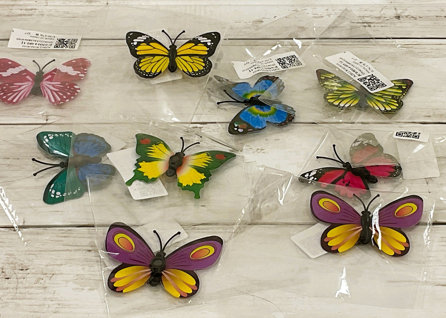AGD Bulk Craft Supply - 3-D Butterfly Butterflies 9pc