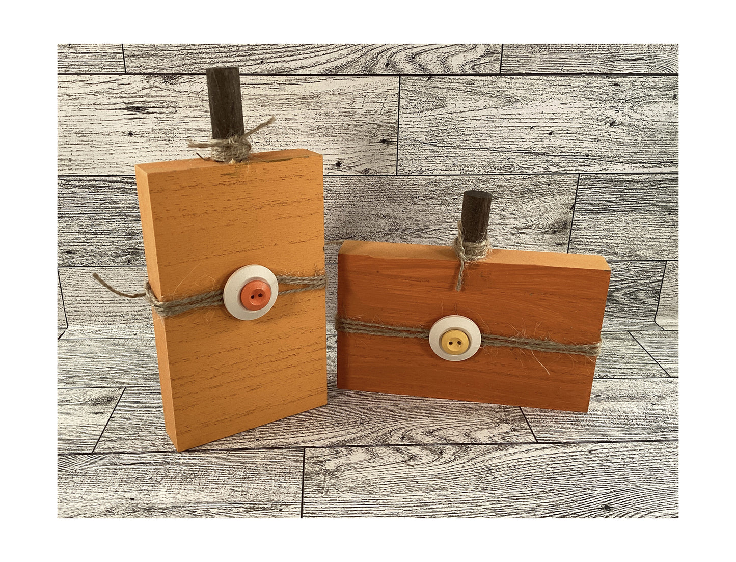 AGD Fall Decor - Wood Pumpkins Spice Booth Ladder Jar Tier Tray Set