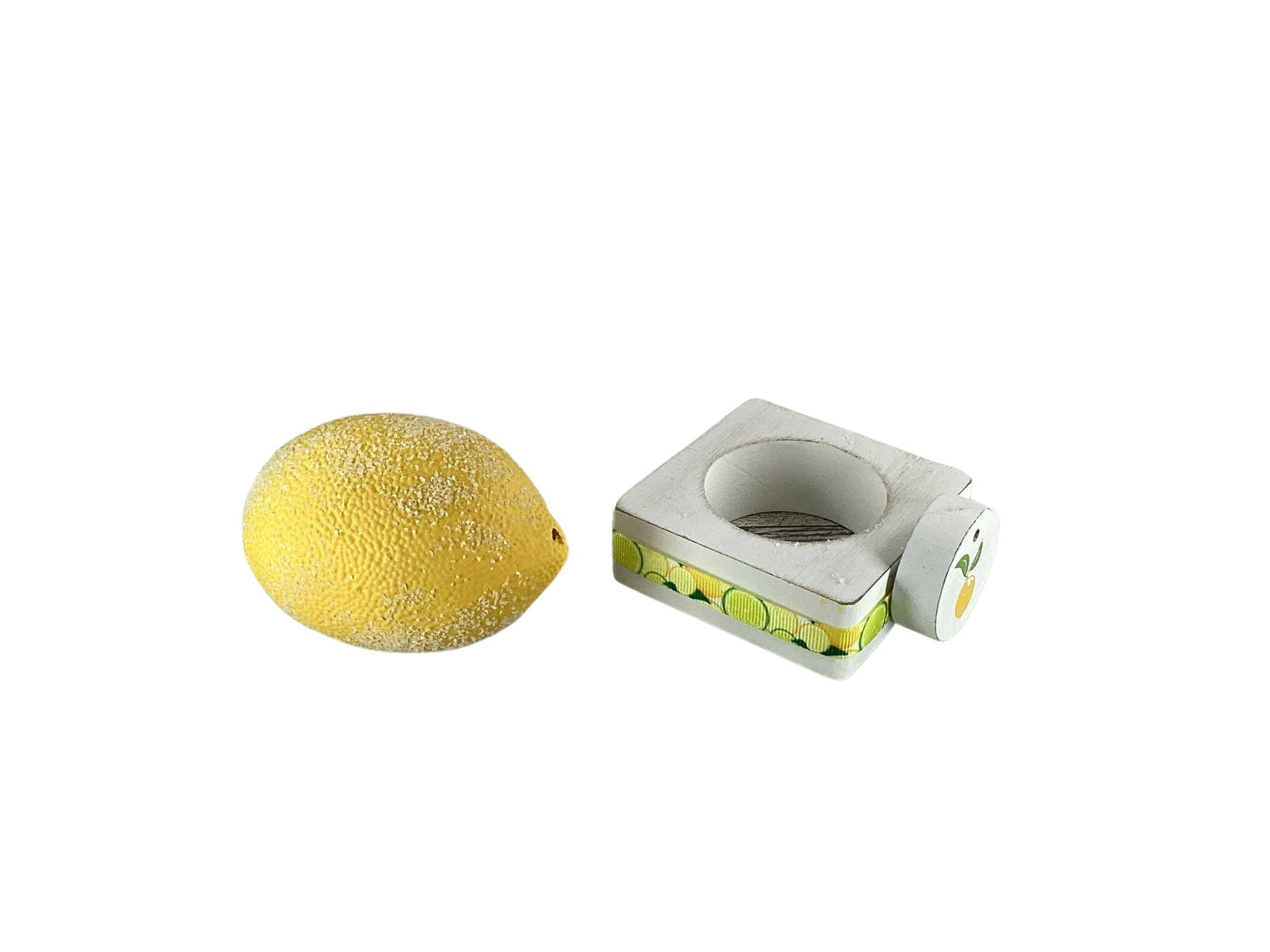 AGD Spring Decor - Summer Lemon Theme Tier Tray Decor 5pc Set